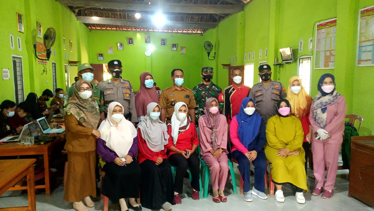 Vaksinasi Covid 19 Batch 4 Kampung Sri Purnomo Selasa, 26-10-2021