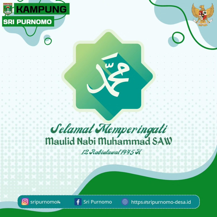 Maulid Nabi Muhammad SAW 12 Rabiulawal 1445 H